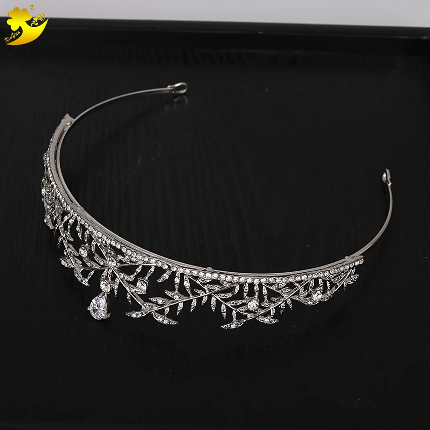 Fashionable rhinestone crystal wedding bridal hair jewelry women hair accessories