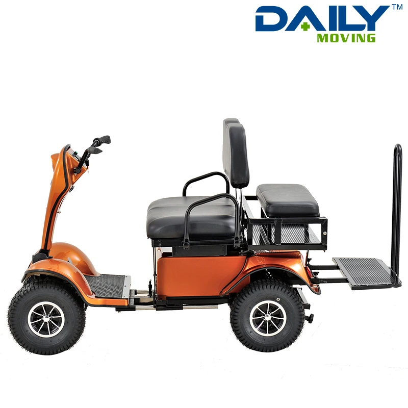 
2 Seats Disabled Scooter Handicapped Scooter Electric Mobility Scooter 