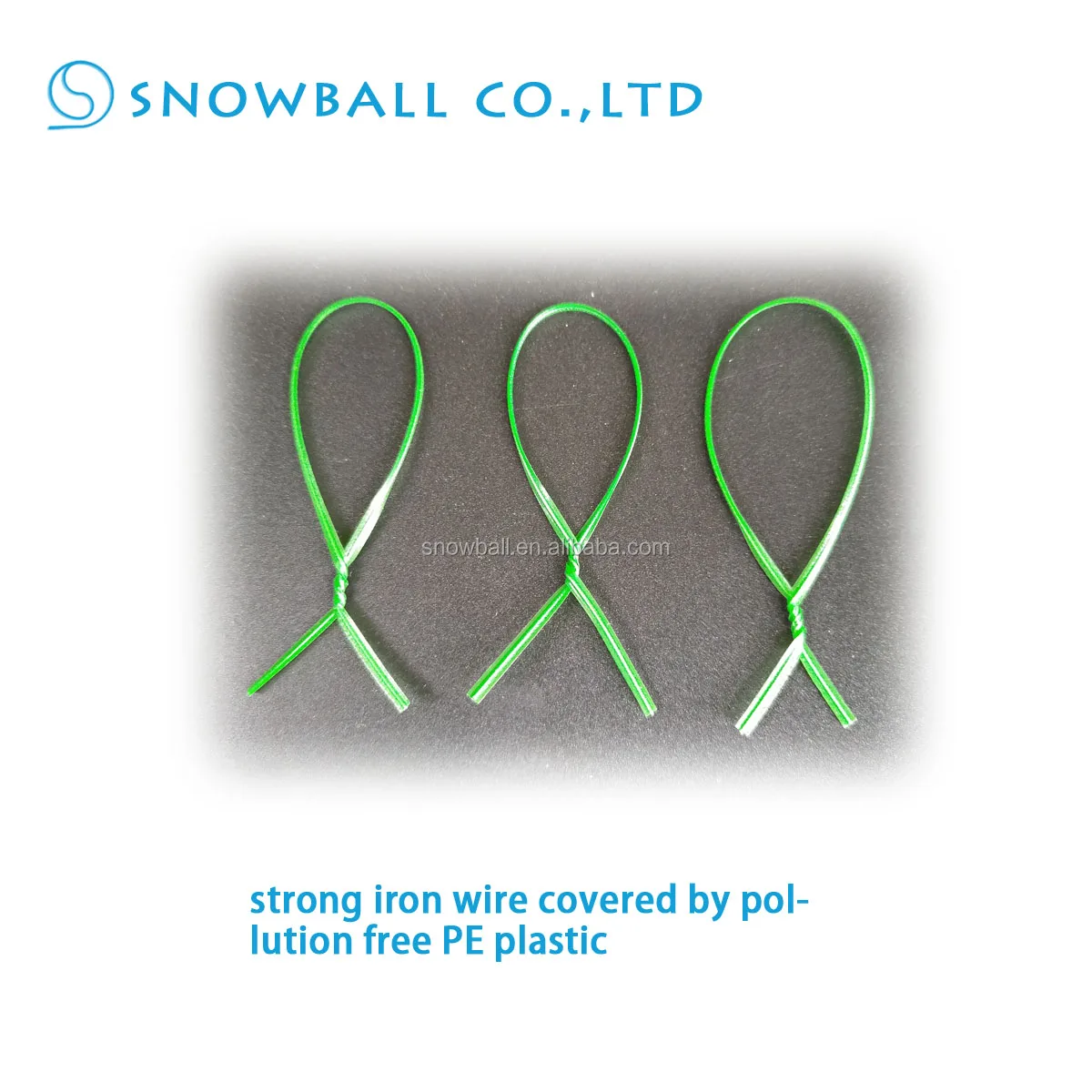 15cm/500pcs garden tool plant decorative paper plastic pe/pvc twist tie