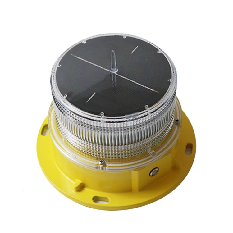NFS1803 Red Yellow Green White LED Flashing Solar Marine Navigation Lanterns