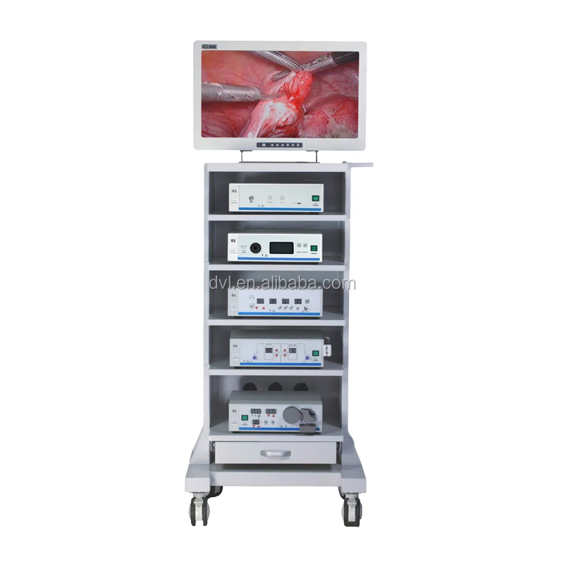 Professional Medical Laparoscopy surgery equipment Full HD endoscopy camera with screen 1080p