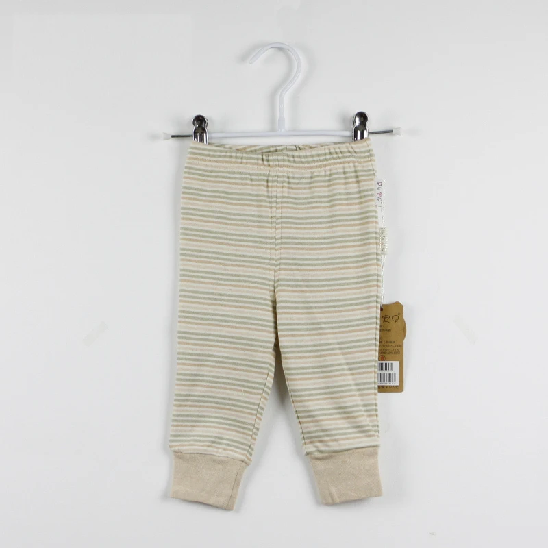 
Мягкие и дышащие детские длинные брюки палаццо из органического хлопка 