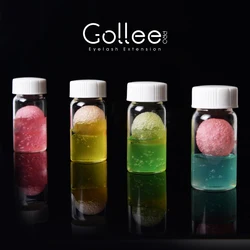 Отлично подходит для салона, легко снимается с клея для ресниц, пинцет для ресниц, многоразовый шарик для удаления клея для ресниц