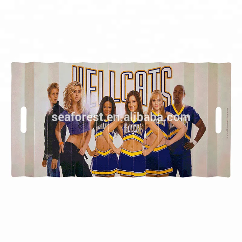 custom logo print advertising folding paper fan hand clapper