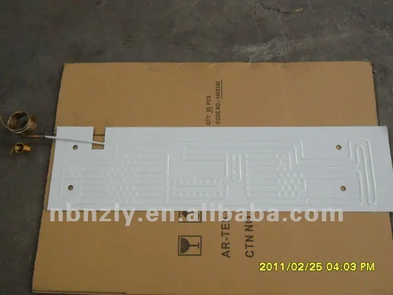 heat exchanger  with thermal evaporator commercial serpentine cooling system refrigerator plate