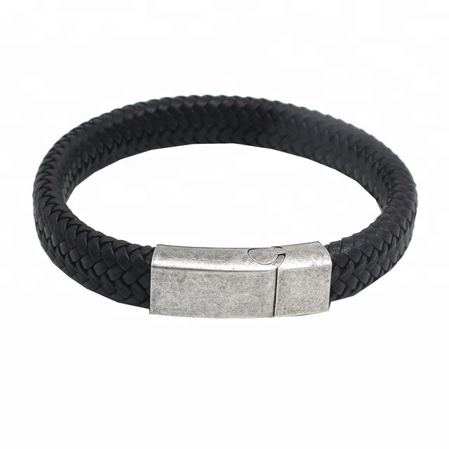 2022 Fashion Mens Jewelry Diy Braided Leather Mens Bracelets