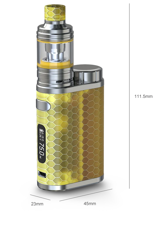 
2018 New released Eleaf iStick Pico Resin 75W Kit with Melo 4 2ml Tank 