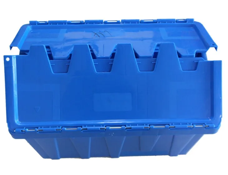 Промоакция на последний день, оптовая продажа, Пользовательский логотип, многоразовые штабелируемые пластиковые подвижные коробки для хранения