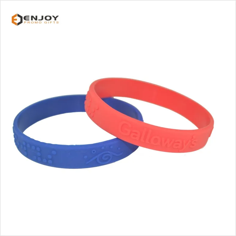Customized Top Quality Promotional Silicone Wristband
