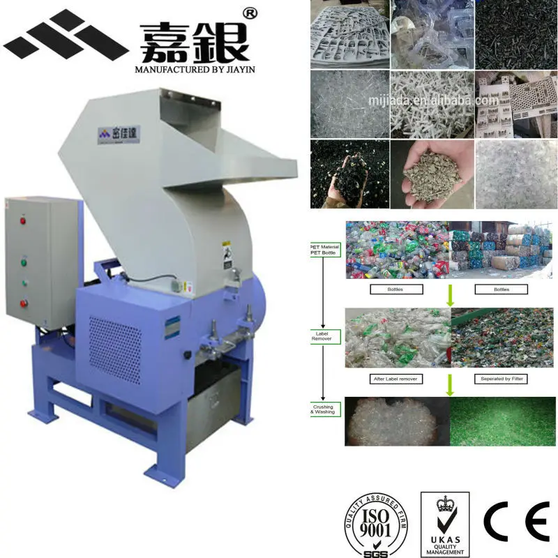 
wholesale CE Strong Rubber Crusher for PP/PC/PE/ PET Bottle plastic recycling 