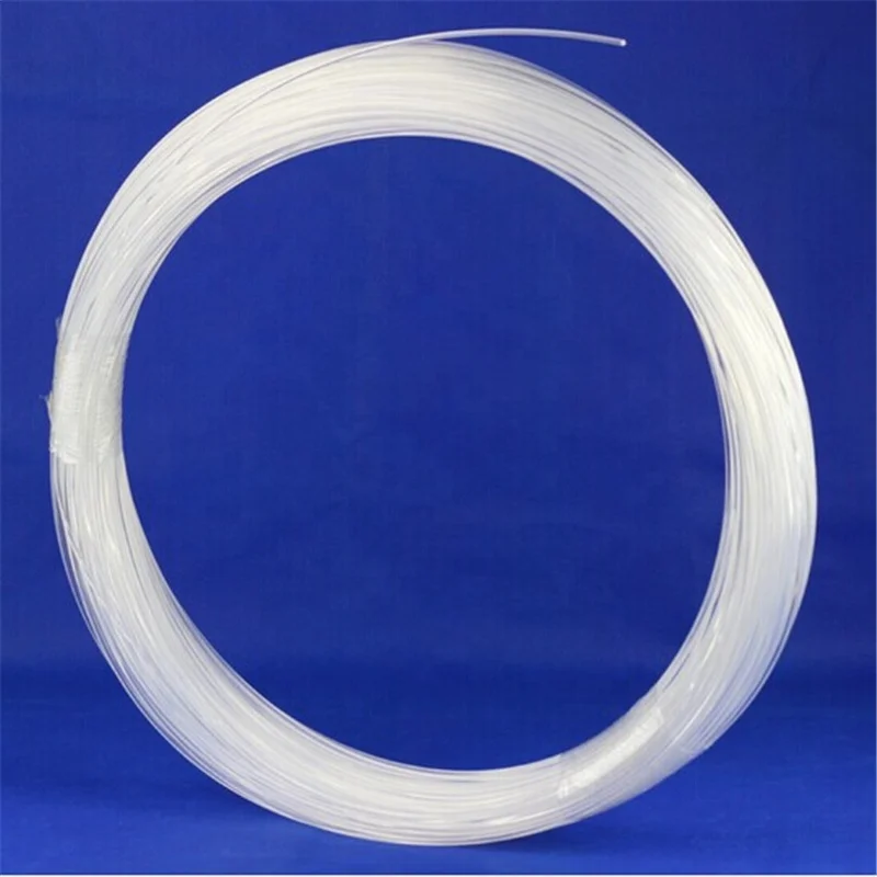 wholesale price Solid Core PMMA diameter 4mm flexible side glow fiber optic for project