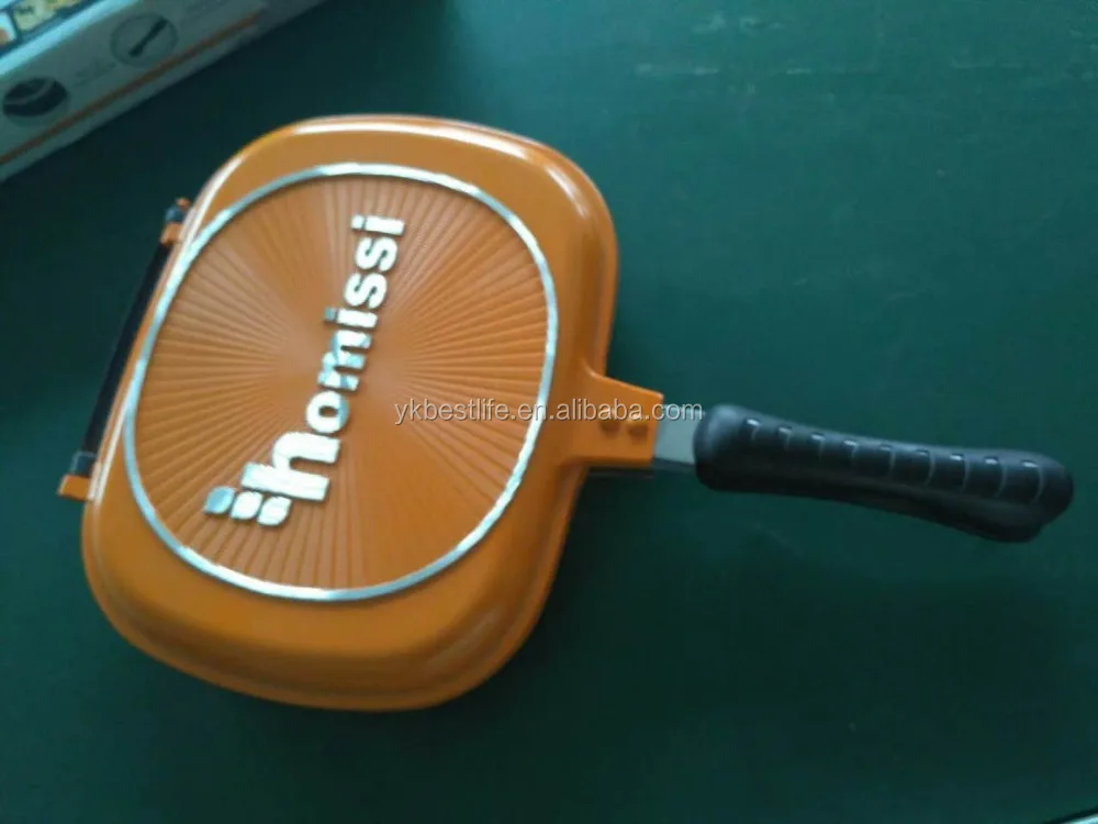 happy call double side grill pan