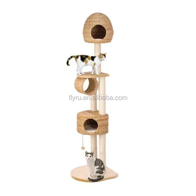 Wholesale high quality natural banana leaf cat tree / Furniture