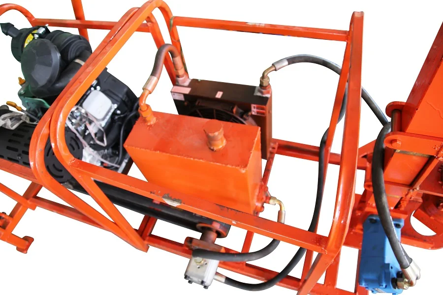 Mountain geological exploration drill machine
