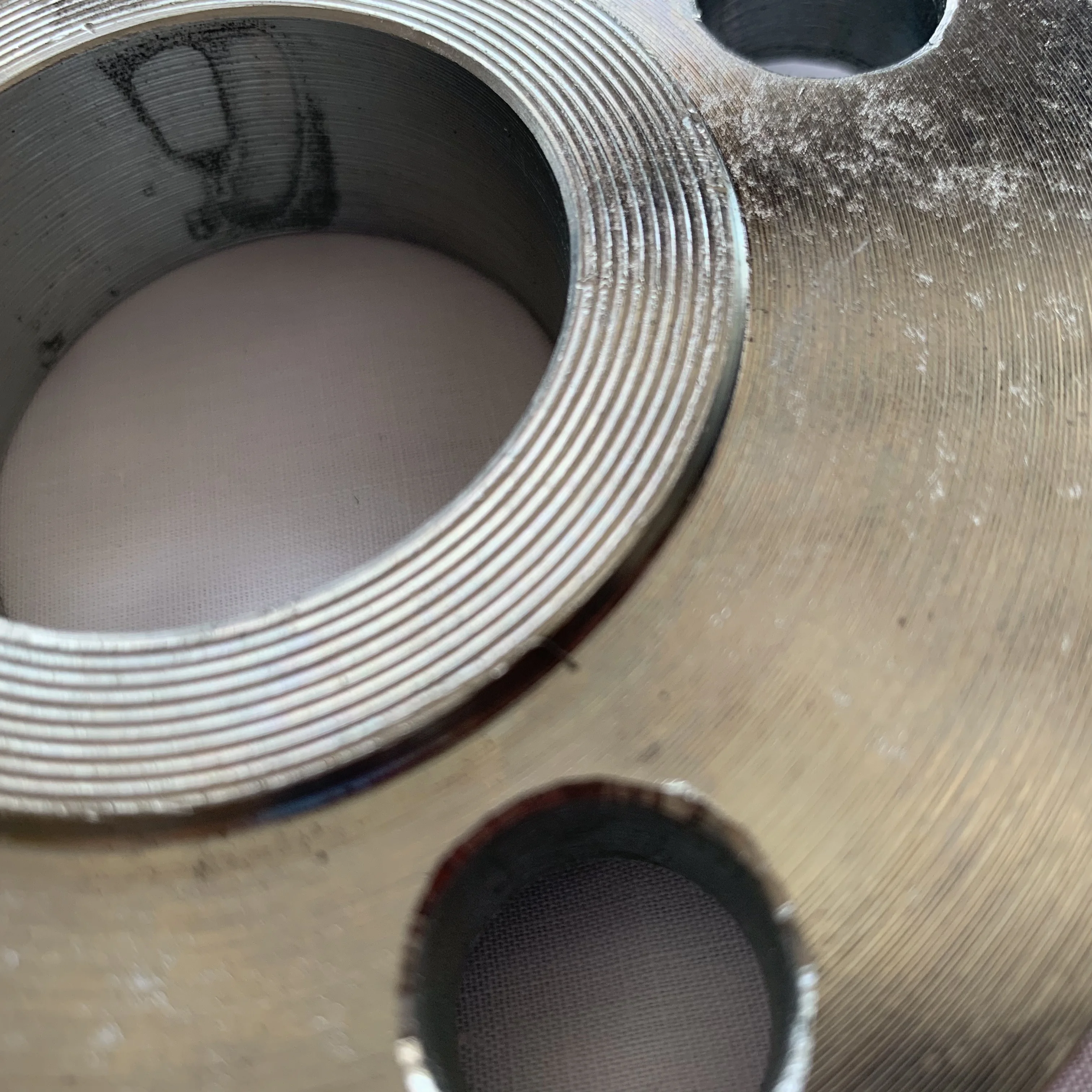 Astm A105 Galvanized Carbon Steel Flange Asme Pad Type Flange slip on Hub