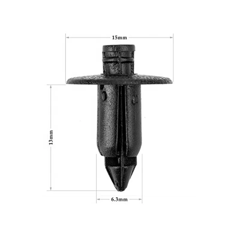Различные Автомобильные зажимы, красочные Автомобильные пластиковые крепежи для автомобиля