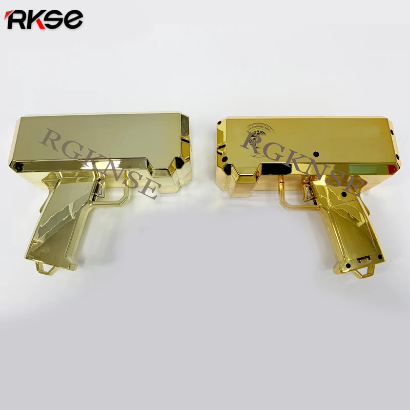 2019 Creative Christmas spray paper money pistol gun toys cash cannon supre money gun for party celebration