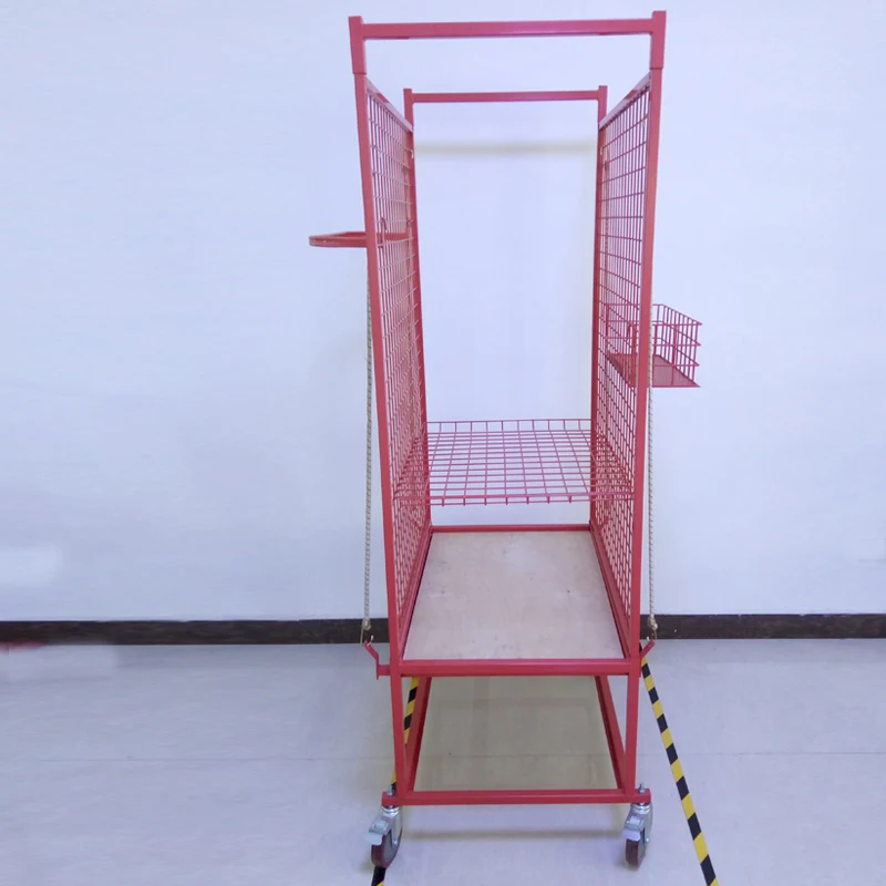 Металлическая тележка с порошковым покрытием