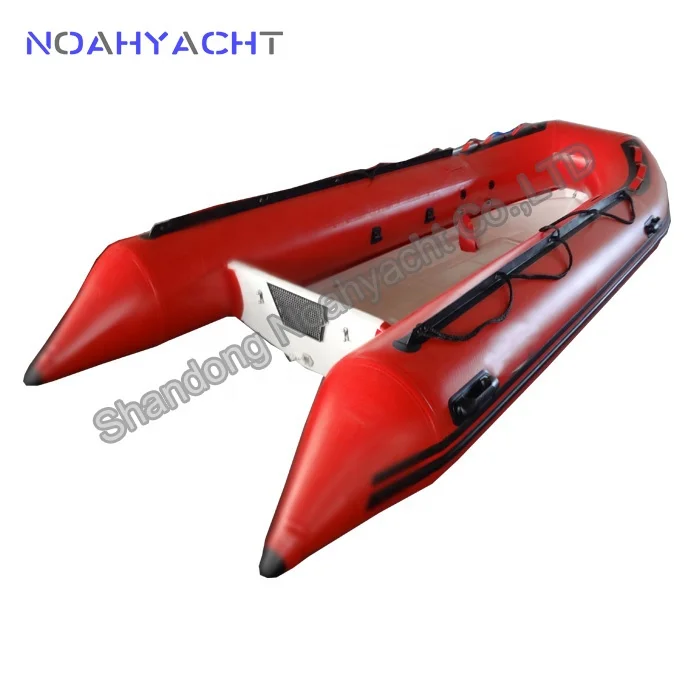 orca hypalon semi rigid fiberglass v hull rib inflatable boat
