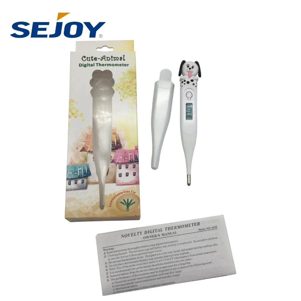 Children Cute Cartoon Character Digital Domestic Thermometer