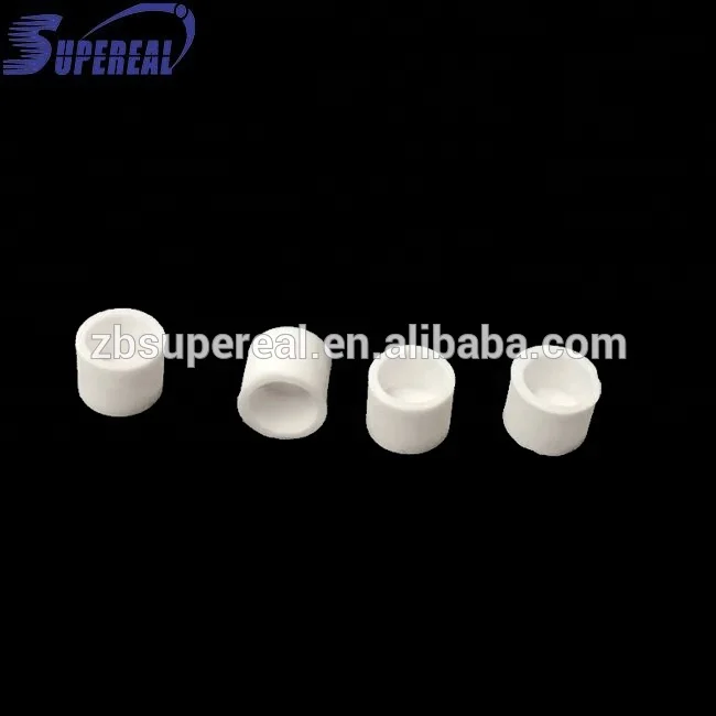 High purity alumina ceramic TGA / DSC / DTA crucibles sample pan 10*10mm