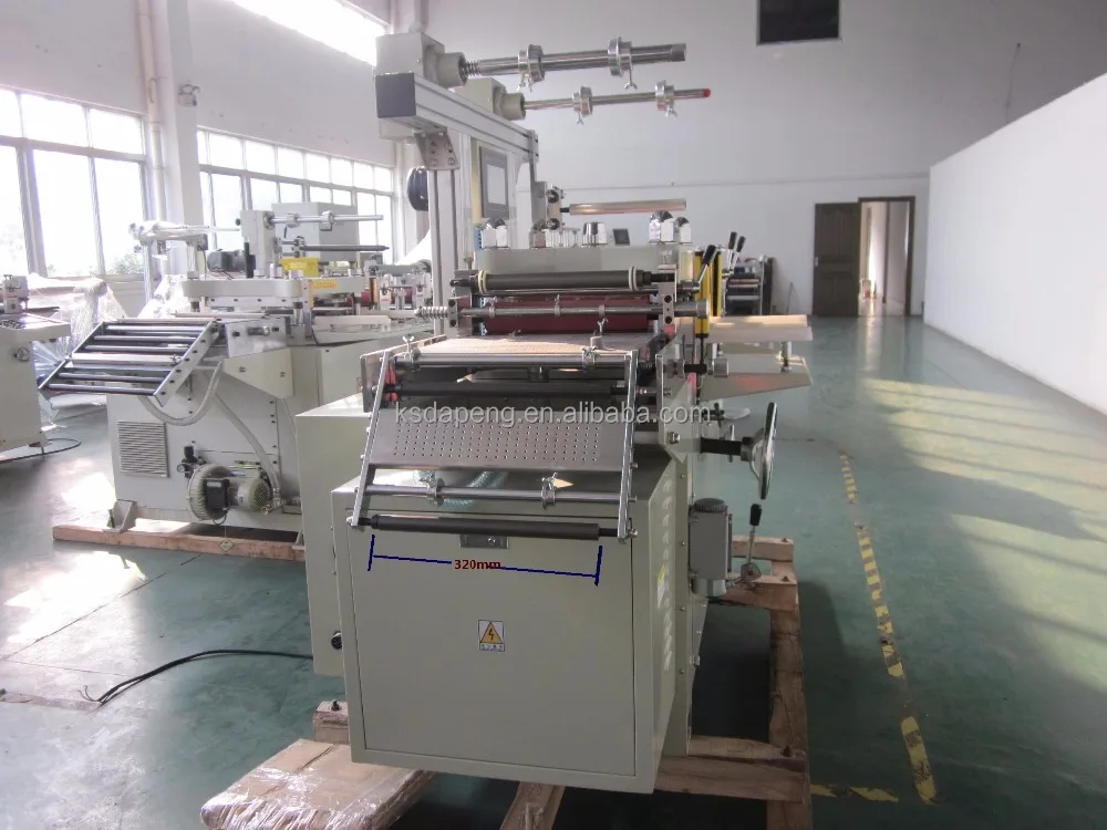 automatic flatbed paper label die cutter
