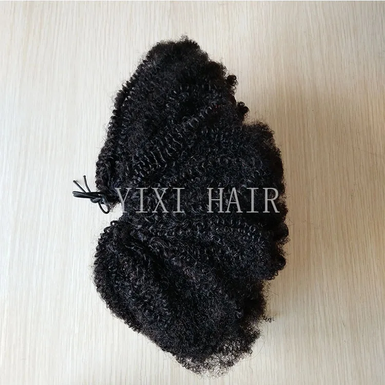 
Drawstring Ponytail Afro Tight Kinky Curly Closure 