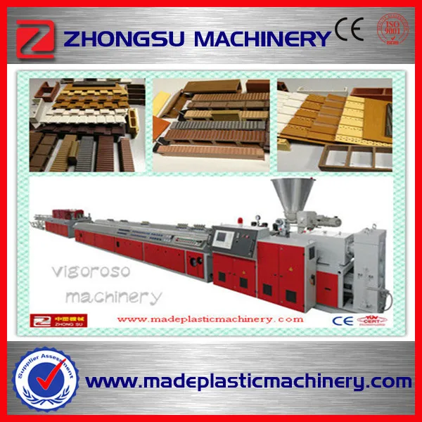 
 Древесно-пластиковая композитная Экструзионная линия WPC  