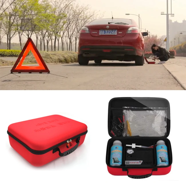 EVA Emergency Case Roadside Car First Aid Kit Box for Equipment
