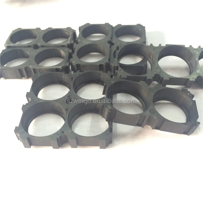 cylindrical 26650 Battery ABS Connector 2P 3P Li-ion battery Holder DIY Storage lithium battery pack Bracket