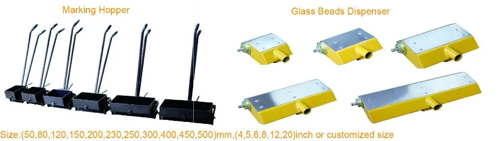 Thermoplastic Reflective Paint Pavement line Marking Machine