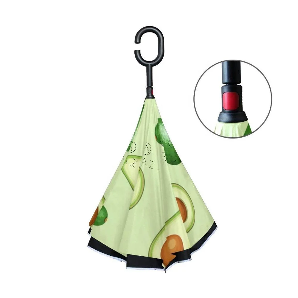 Новый год подарок популярный обратный автоматический автомобильный Зонт ветрозащитный функция перевернутый hands-free зонтик