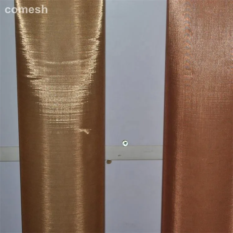 150 mesh 0.07mm wire brass/bronze woven wire mesh cloth