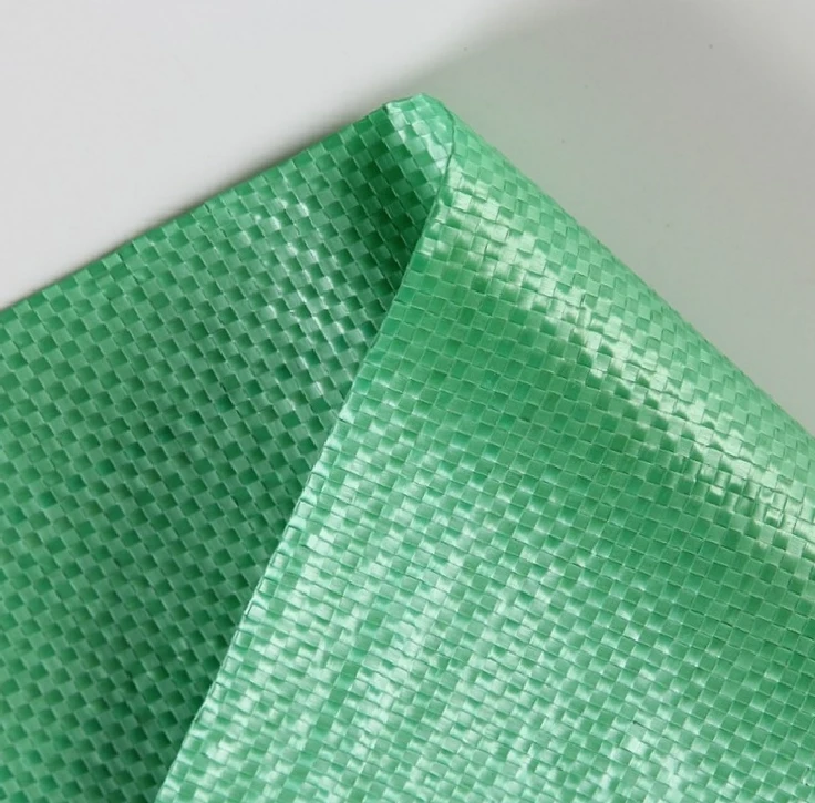 Зеленый полипропиленовый пластиковый плетеный мешок 50 кг Цена