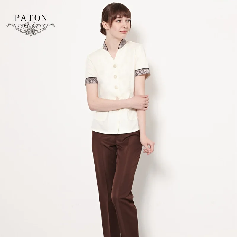 Housekeeping cleaner uniform Office hotel housekeeping staff workwear cleaning service uniform