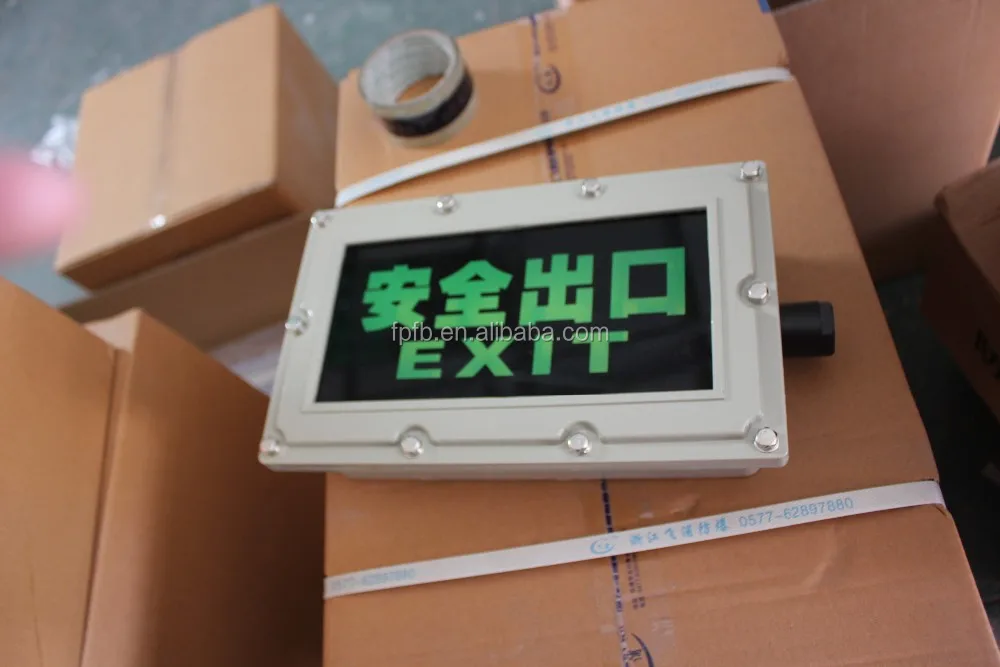 Hot seller explosion proof LED exit emergenty light indicator lamp