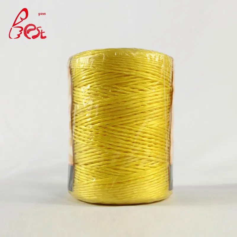 chinese supplier of plastic twine ropes and agriculture tomato packing twine greenhouse pp film twine