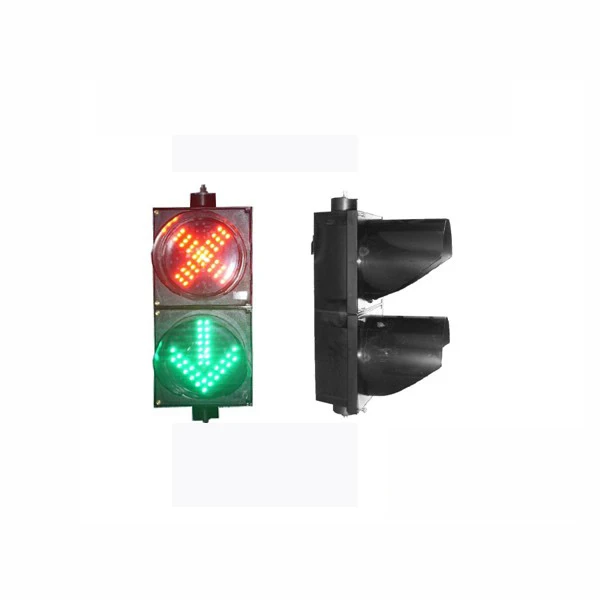 200mm Red cross Green arrow LED Traffic signal light for parking system