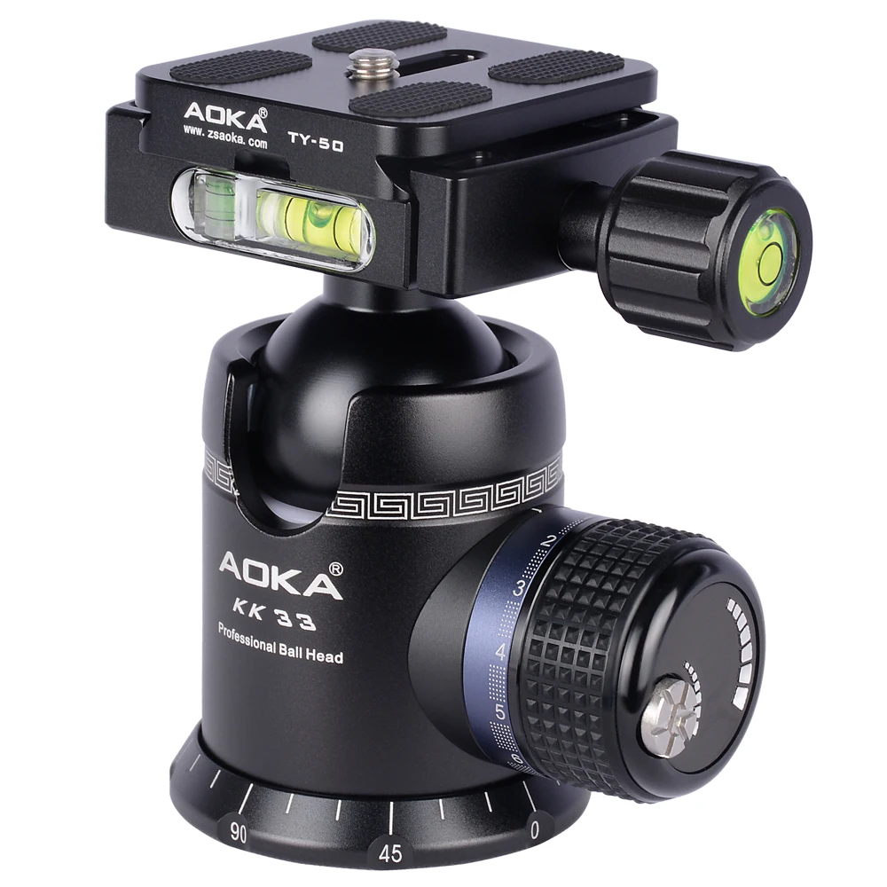 Professional aluminum alloy panoramic tipod ball head for camera