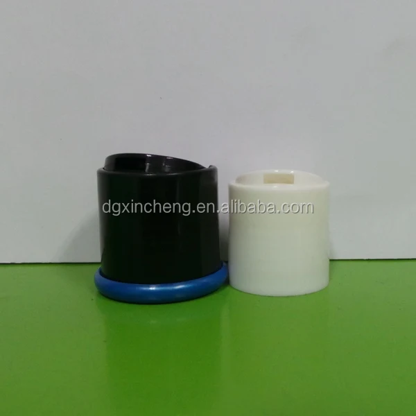 Black Flip-Spout Cap 28/410 Plastic Cap PET Bottle Dispensing Cap