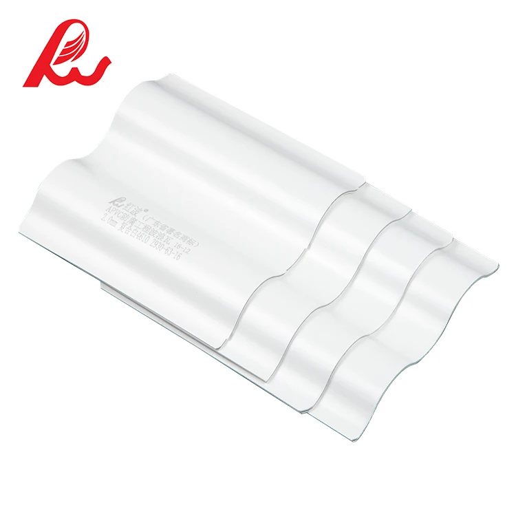 Хит продаж, кровельный материал для складов, для виллы, ПВХ кровельная черепица, Круглый волновой ПВХ Кровельный Лист