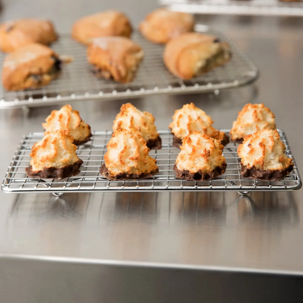 1809 half Size Footed Cooling Rack for Bun / Sheet Pan rack