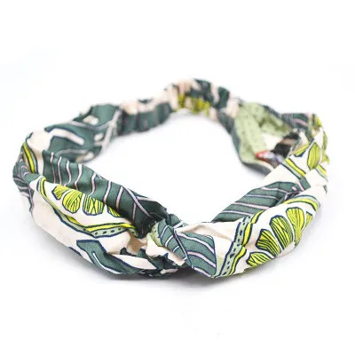 
Summer Hot Sales Custom Printing Fabric Headband Custom Wire Headband For Women 