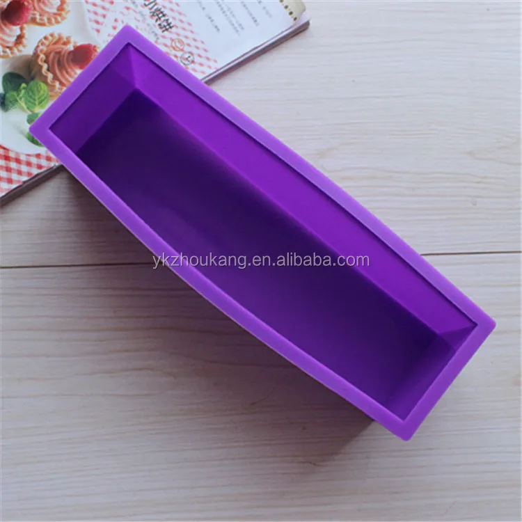 1.2KG 1200ML rectangle silicone handmade soap mold large
