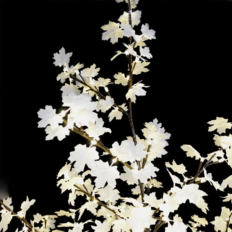 Wholesale outdoor 9ft artificial warm white led christmas tree