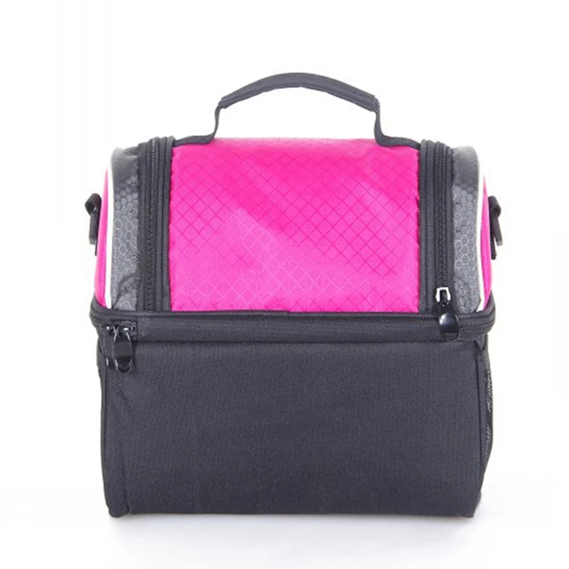  Оптовая продажа двухслойный изолированный ланч-мешок охладители с тоутом