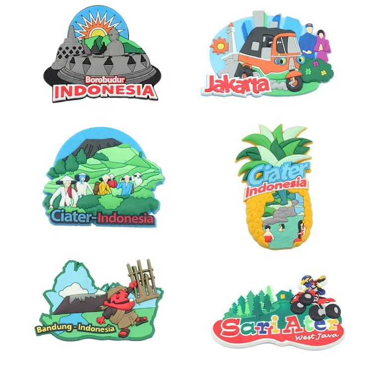 Wholesale special design rubber 3D cute soft pvc custom fridge magnet