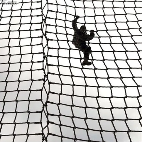 Customize White or Black Playground Nylon Cargo Climbing Nets for Kids or Adults