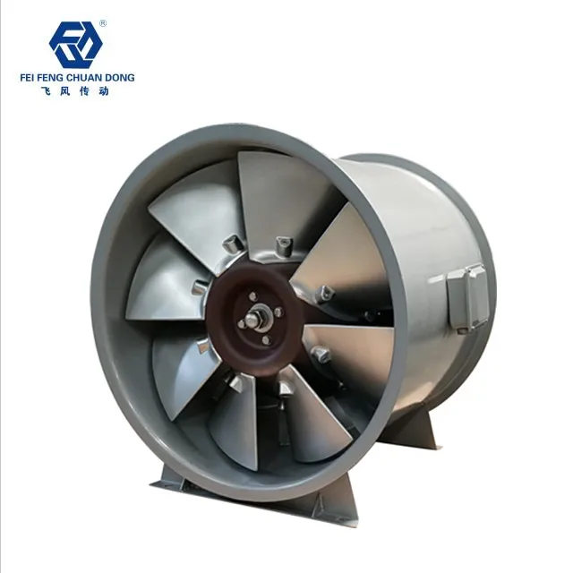 Hot sale HVAC system Mixed flow fan with aluminum alloy blades