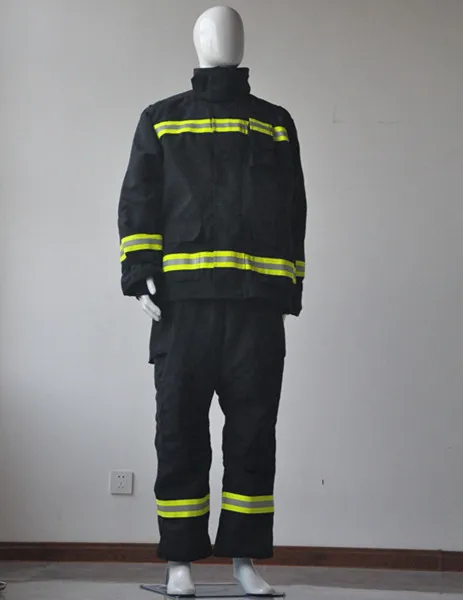 Aramid EN469 fireman firefighting fire uniform fire proof suit clothes